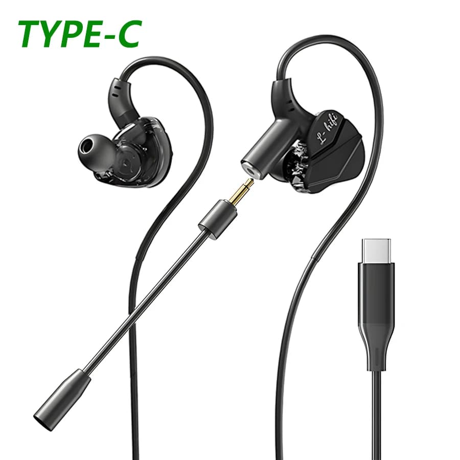 Gaming Earbuds with Dual Microphone 7.1 Surround