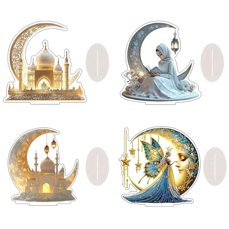 Decor Figure Decor For Office Housewarming Gift Desktop Decor Ornament 2D Acrylic Desktop Ornament