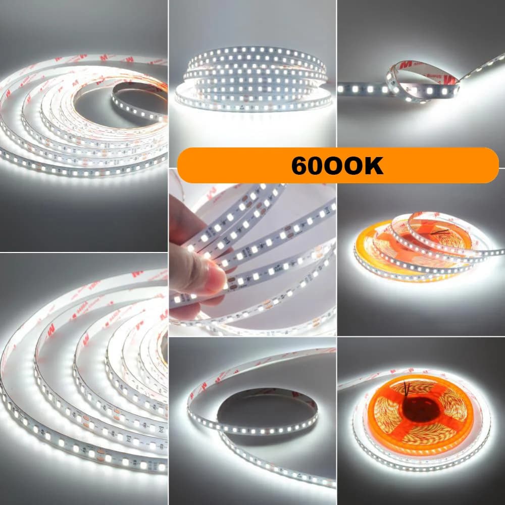 LED Strip Light 2835 24V 5m 10m RA98 2700K 3000K 3500K 4000K 5000K 6000K Flexible Tape Stripe Super Bright 120LED Home Lighting