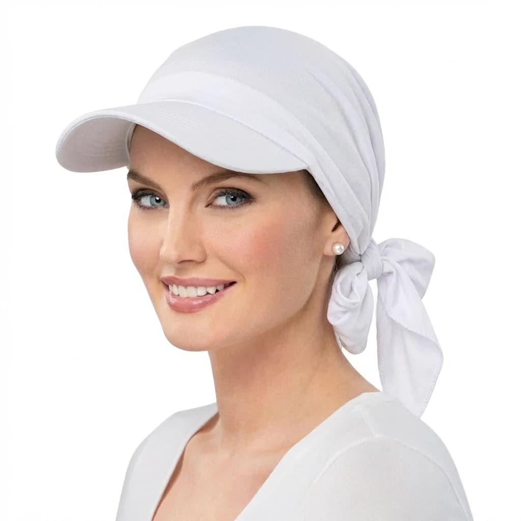 Women's Classic Solid Turban Baseball Cap