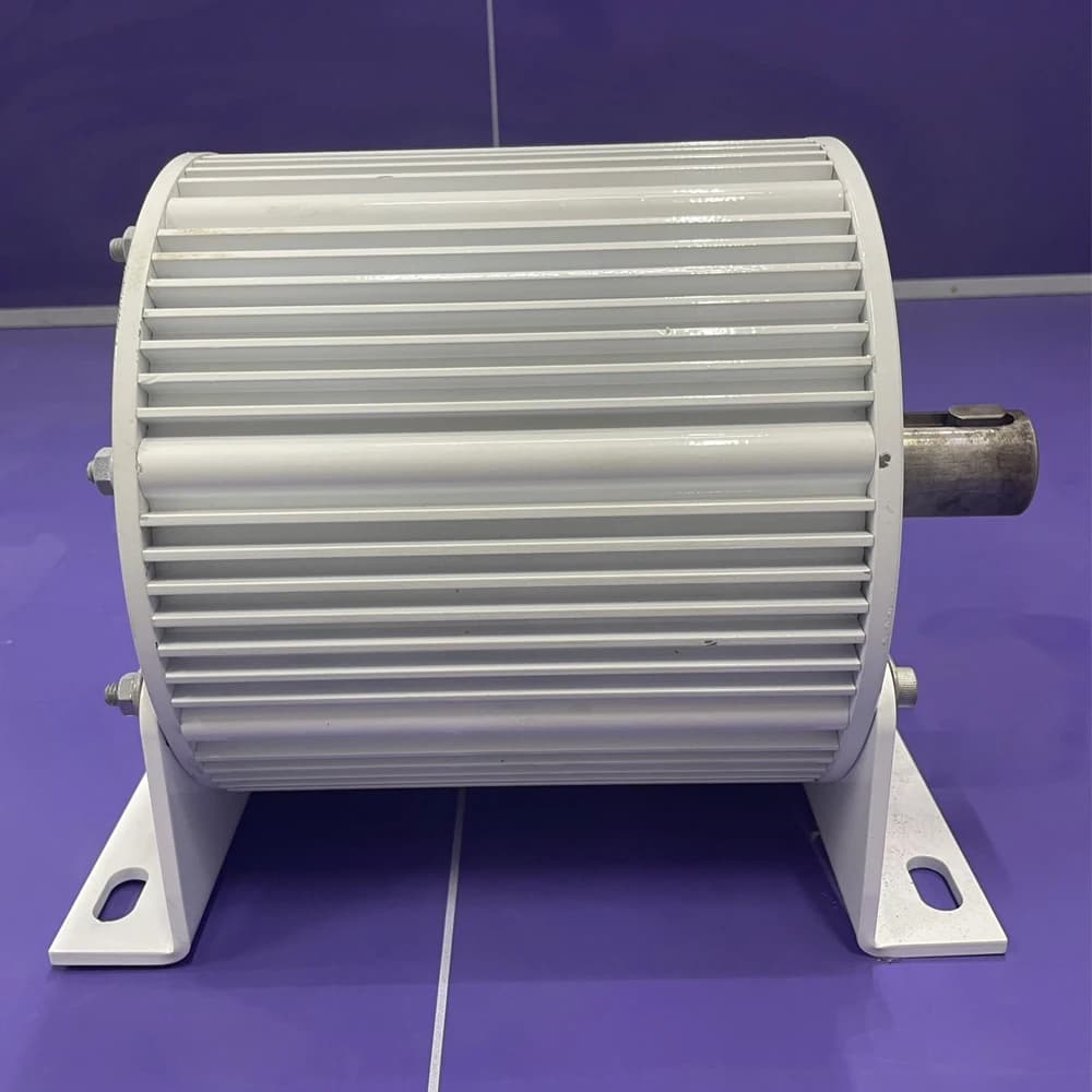 Home Use Three Phase Permanent Magnet Generator 24V 48V 110V 220V 380V Alternators 50KW 20KW 30KW With VFD Motor Big Power