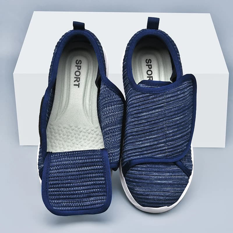Diabetic Shoes Medical For Man Ladies Wide Fat Foot Swollen Feet Shoes Hallux Valgus Bunion Orthopedics Thumb Eversion