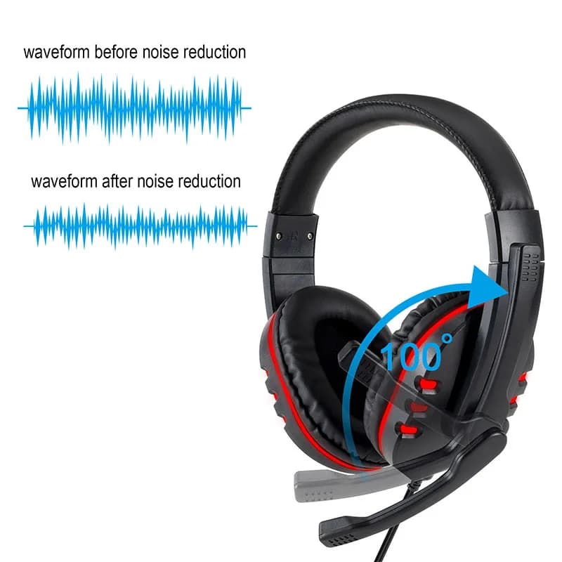 Wired Gaming Headset with Microphone
