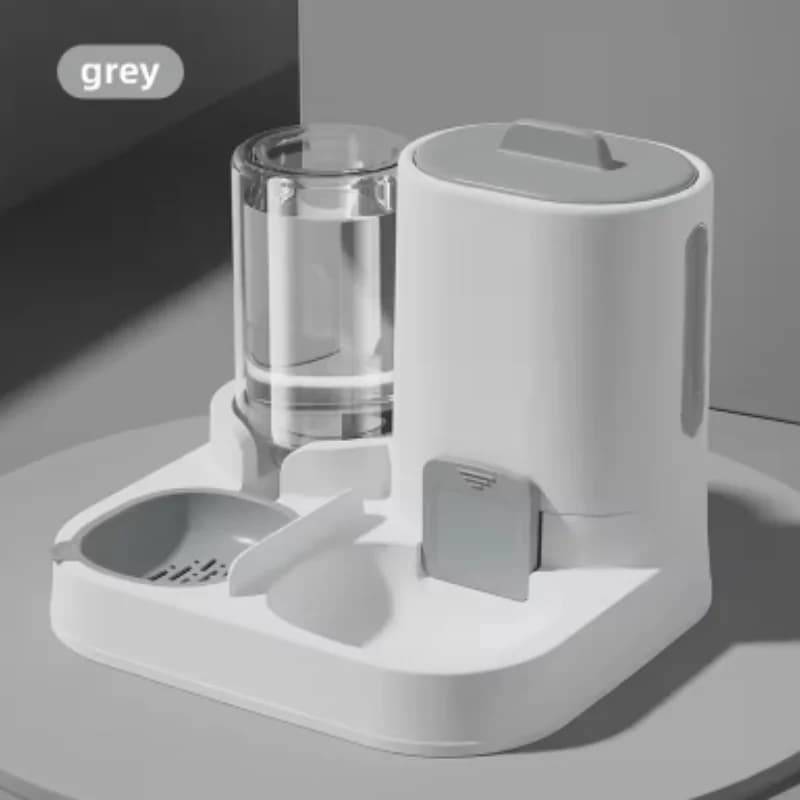 Cat and Dog Dual Feeding Water Bowl