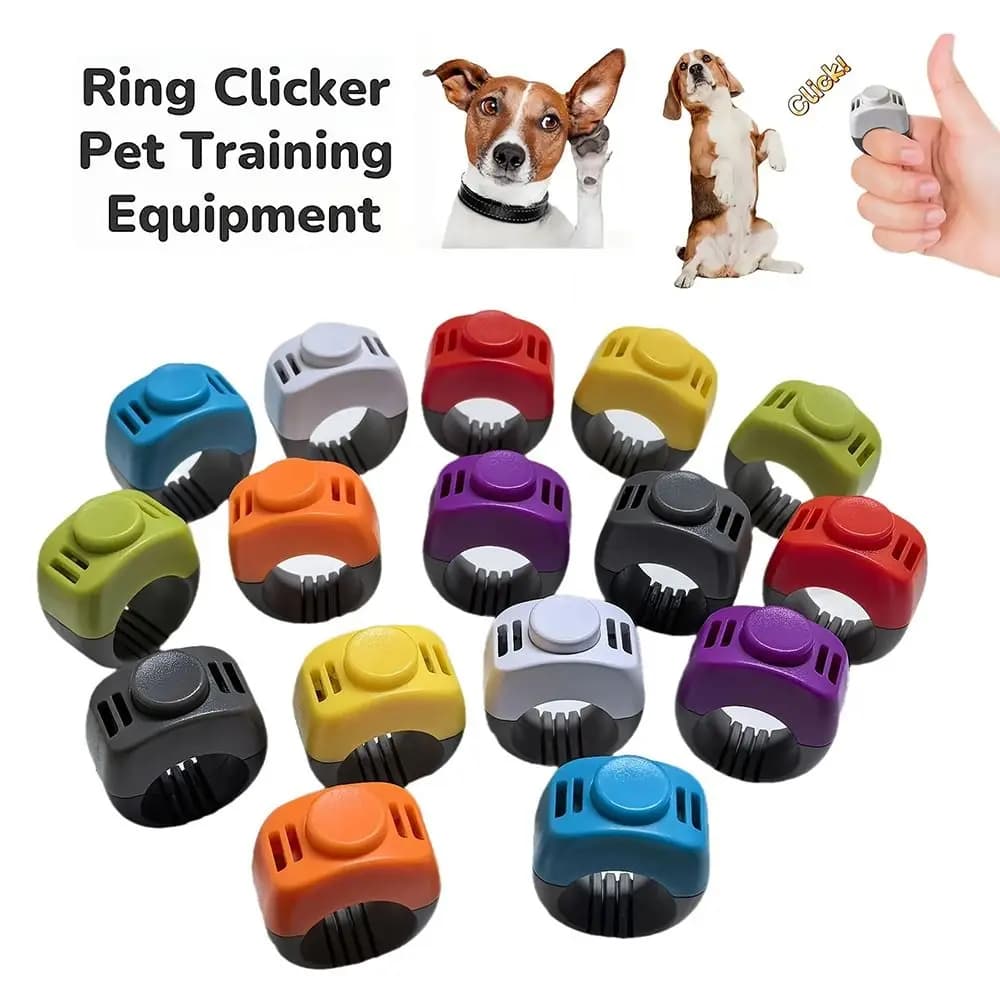 Pet Training Clicker Ring