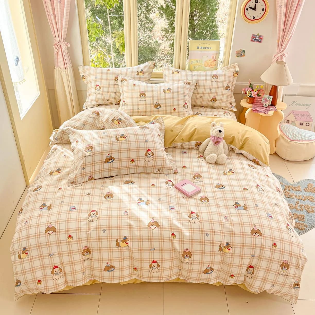 8 / 1.35m bed 3 pcs set
