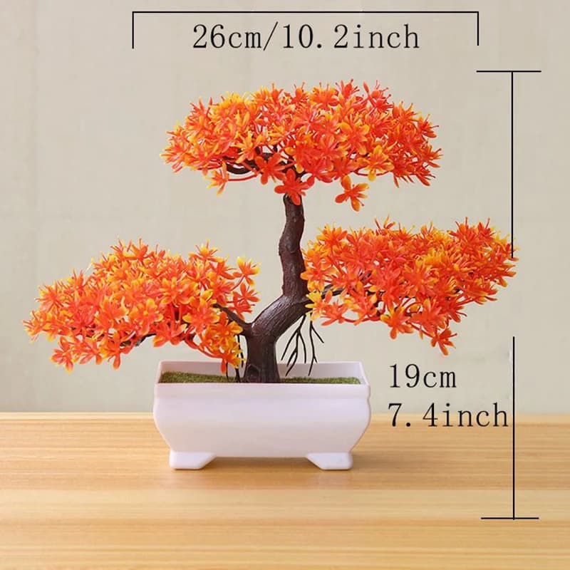 Artificial Bonsai Tree Plant Decoration