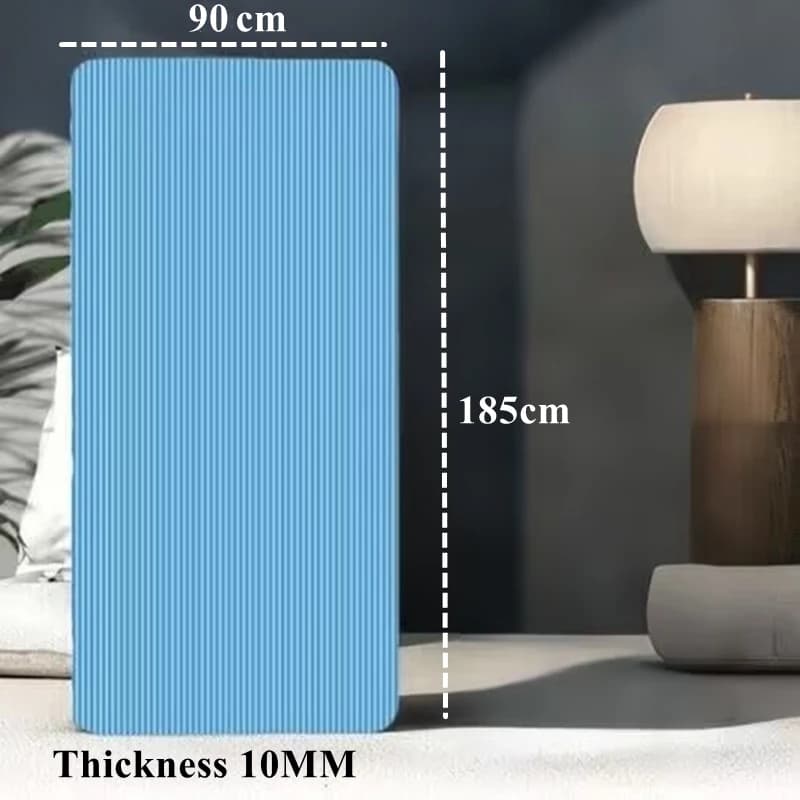 Thick Yoga Mat for Travel and Floor Workouts