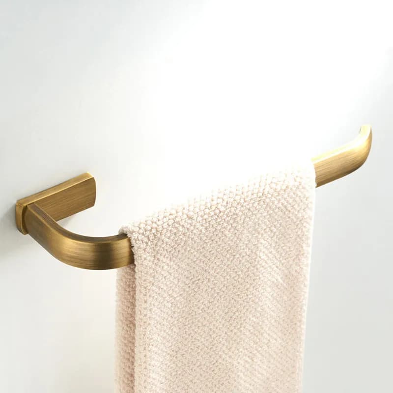 Bathroom Accessories Antique Brass Wall Mounted Toilet Paper Holder Towel Ring Robe Coat Hook Bathroom Hardware Set Antique Bras