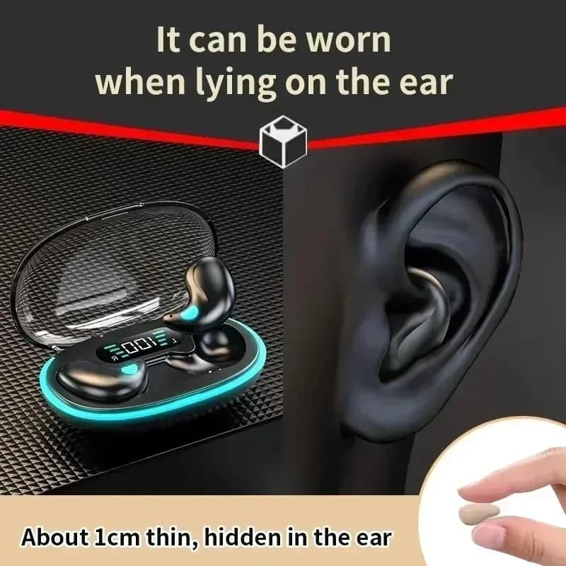 TWS Earphones Wireless Earphones Headphones Noise Reduction Sport Game Sleep Bluetooth Earbuds for all smartphones