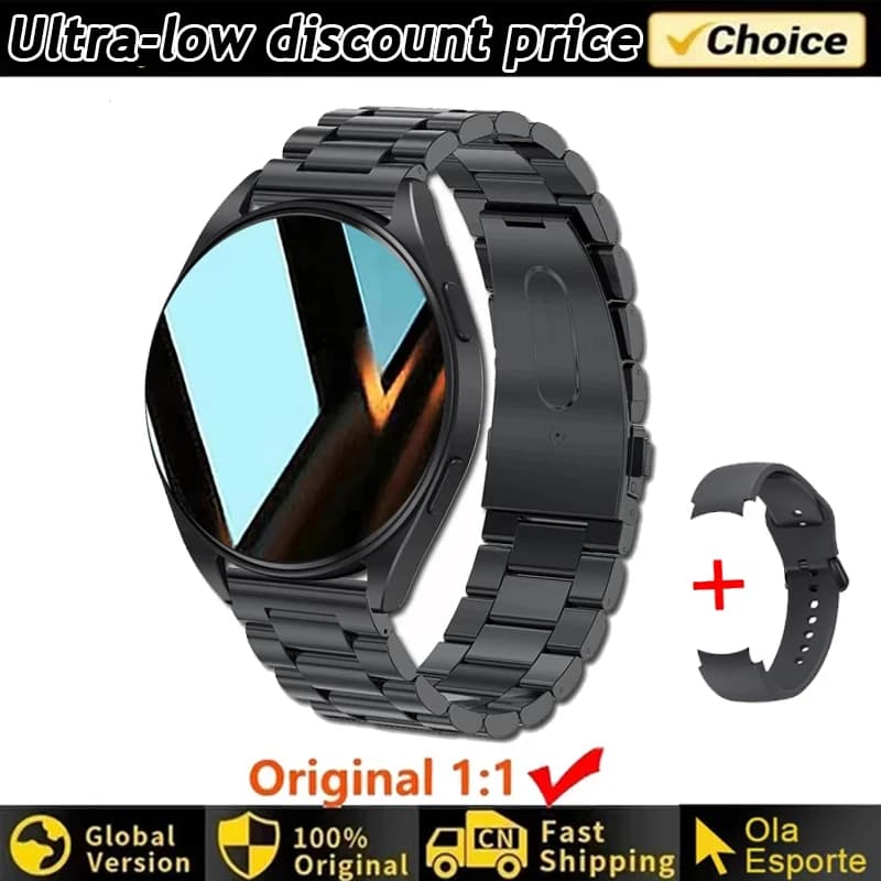 Smartwatch Women Watch 6 Health Monitoring Watch Waterproof Voice Assistant Bluetooth Call Smart Watch 2026 New Sport Watch Men