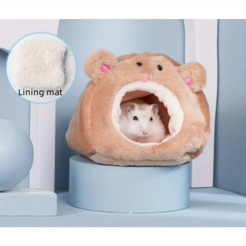 Plush Hammock Bed for Small Pets