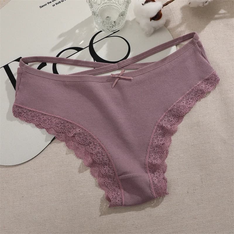 Women's Cotton Briefs Solid Color