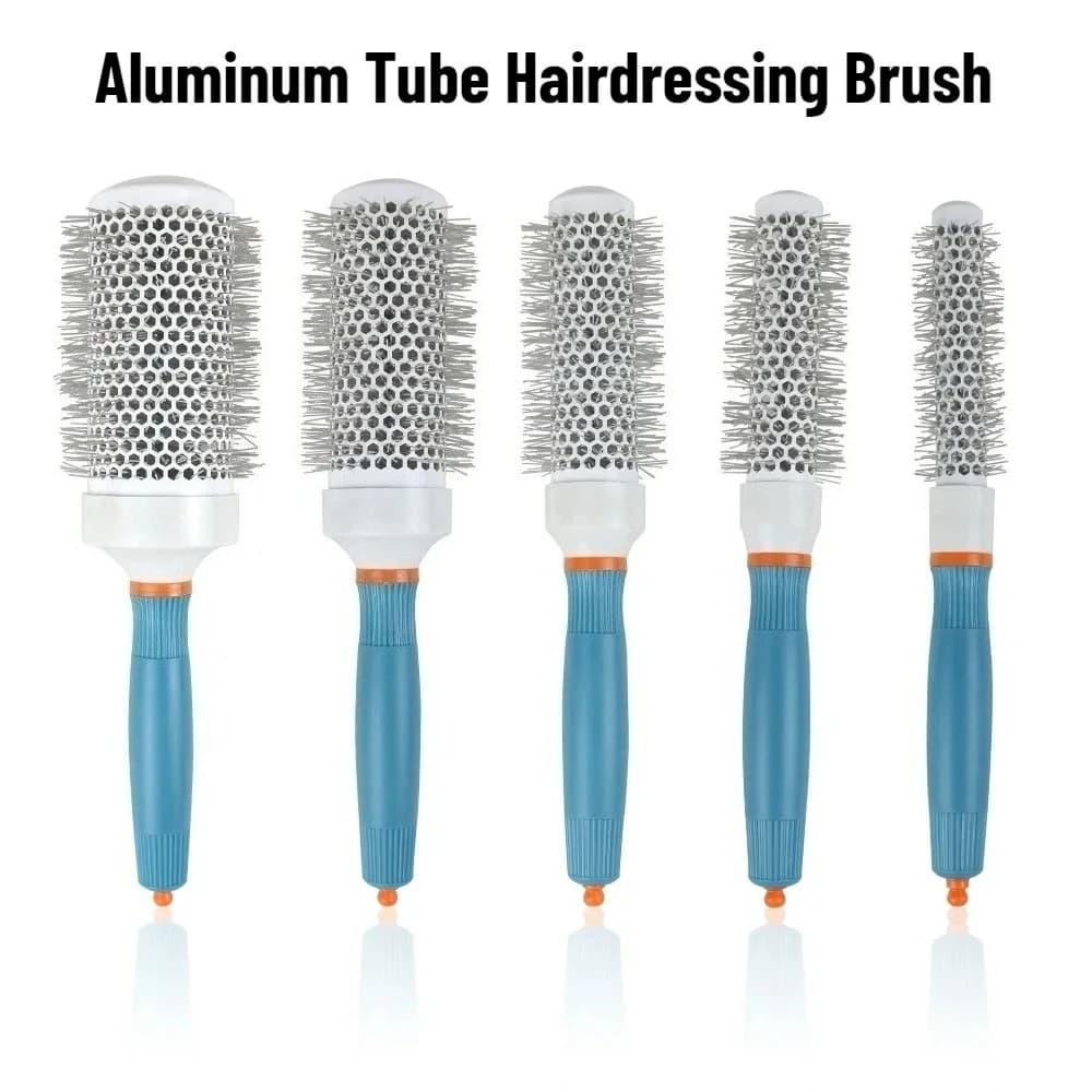 Professional Salon Hair Styling Brush Round Barrel Curly Hair Comb  Wet and Dry Dual Use Hairbrush Roller Tools Hairderssing Com
