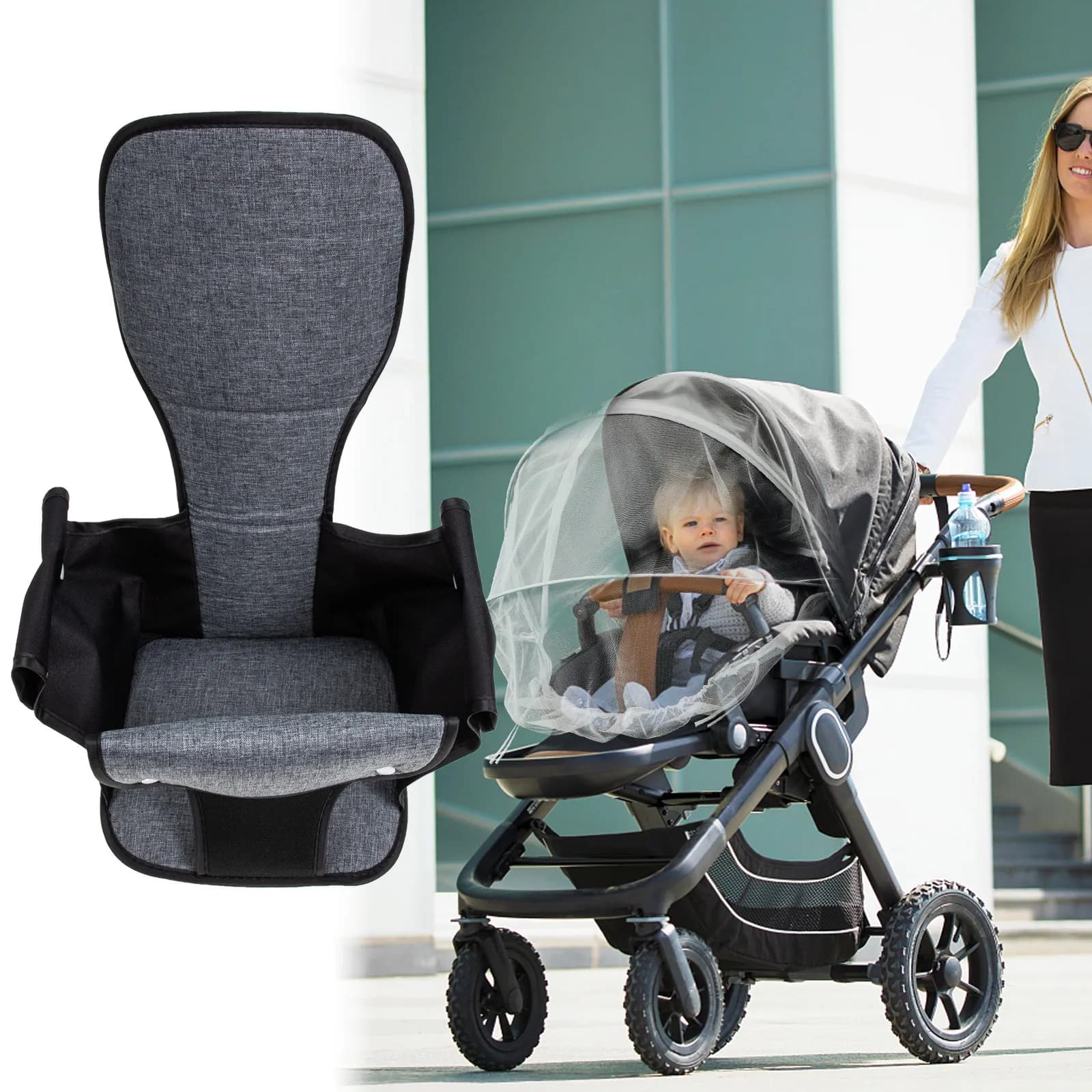 Universal Infant Stroller Seat Cushion