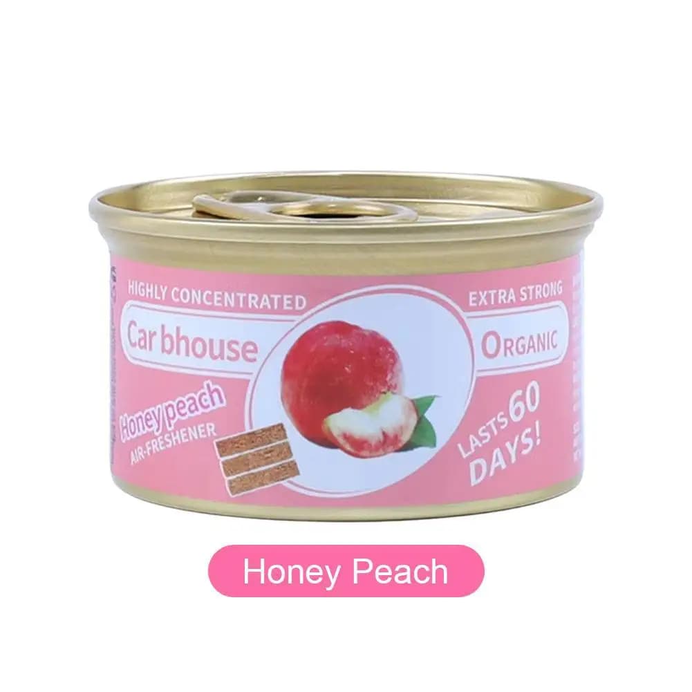 Organic Bubble Gum Scent Car Air Freshener Can
