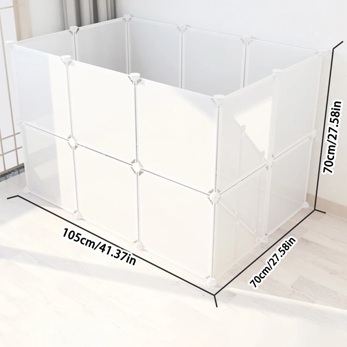 Detachable Plastic Pet Playpen for Small Animals