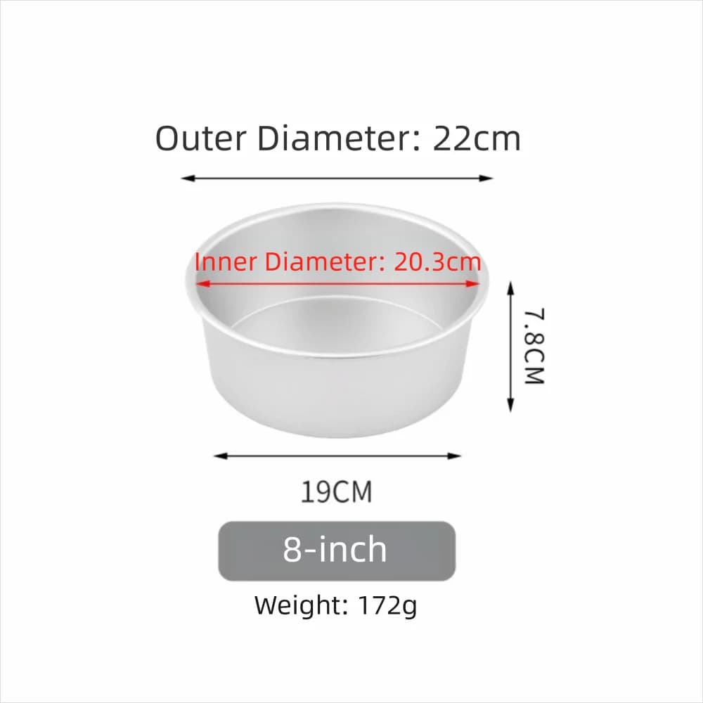 Round Cake Bake Pan Set