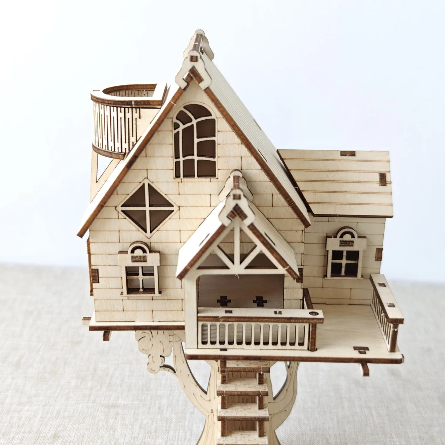 3D Mechanical Gear Wooden Puzzle Kit
