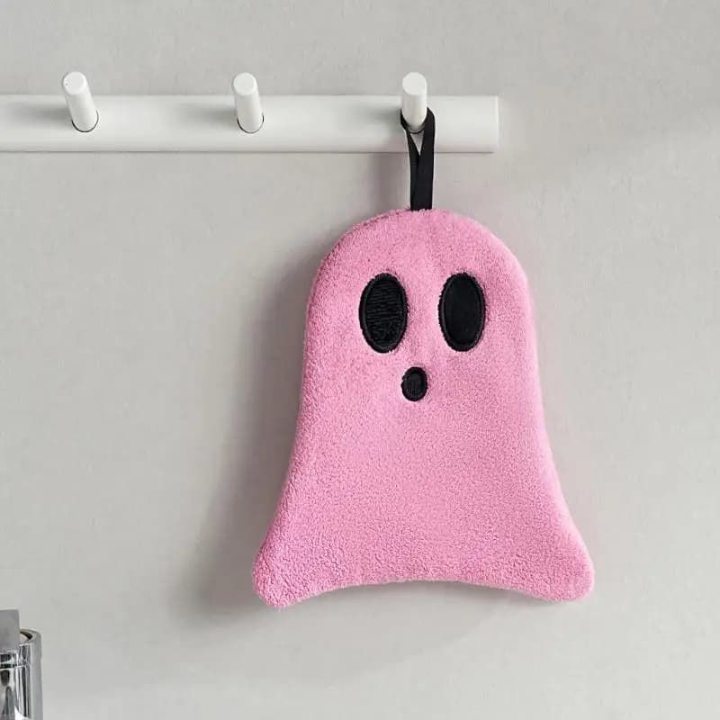 Ghost Shaped Halloween Hand Towel
