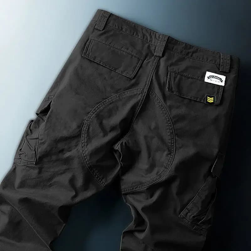 Men's Khaki Cargo Hiking Pants