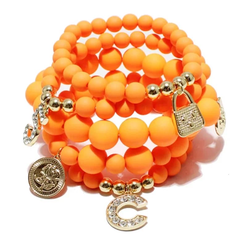 Bohemian Stretch Beaded Bracelets Set