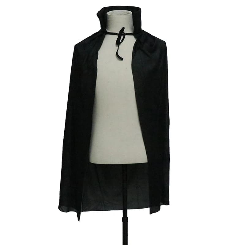 Halloween Costume For Men Woman Kids Female Girl Boy Adult Death Scary Devil Role Red Black Witch Vampire Long Cape Cloak Hooded