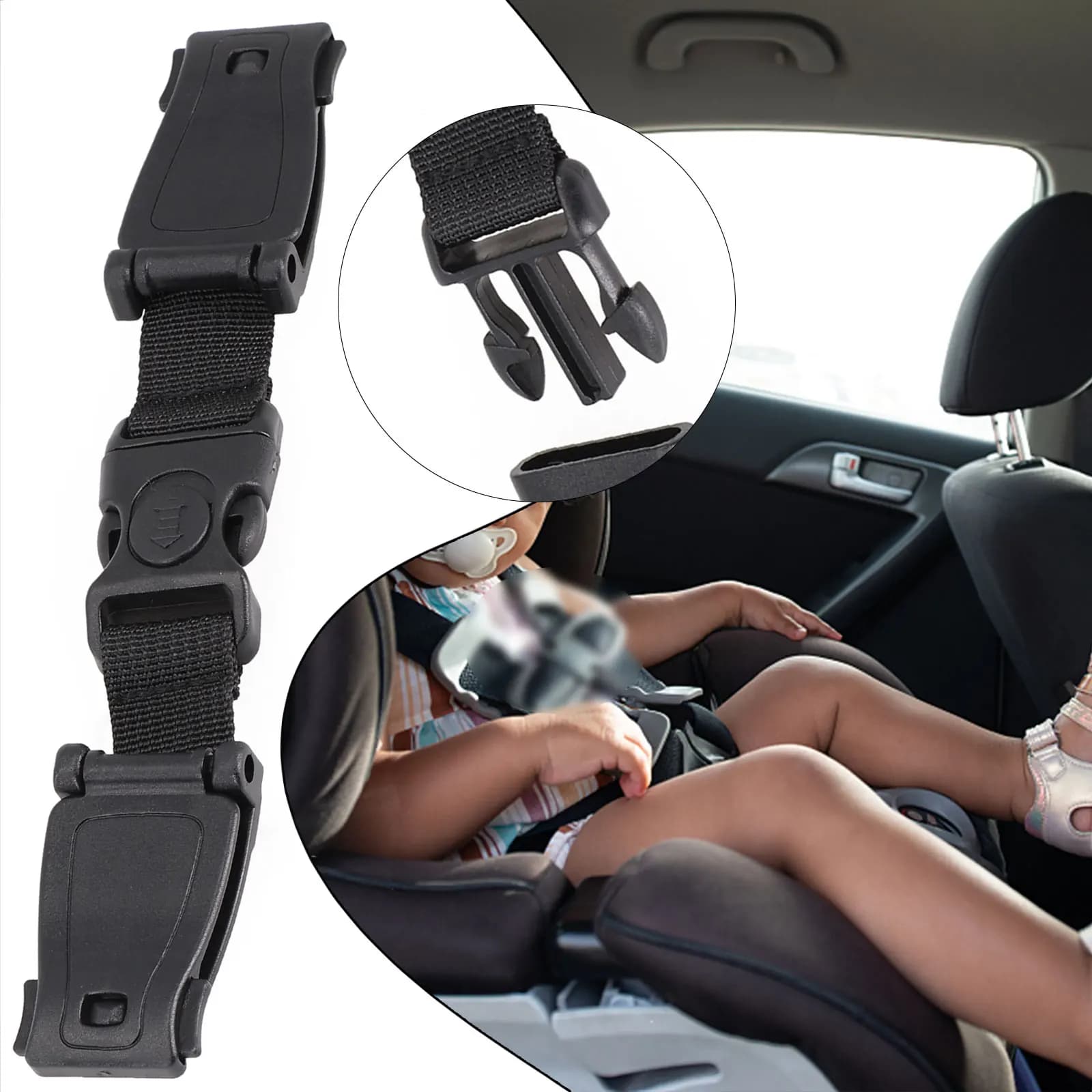 Car Seat Chest Clip Buckle