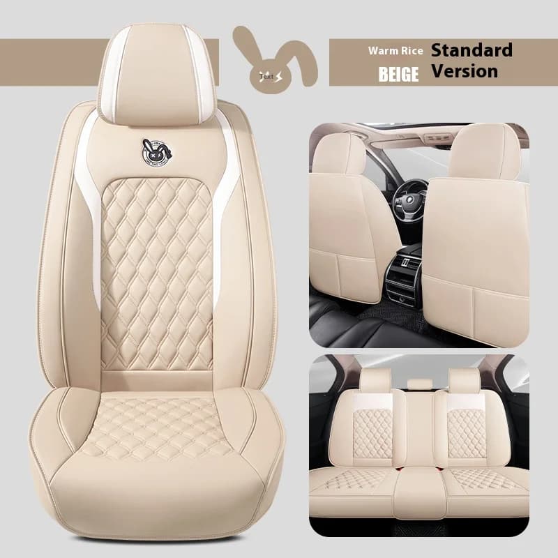 Five-seat car seat covers, Trendy Collection, stylish, durable, universal fit for most vehicles