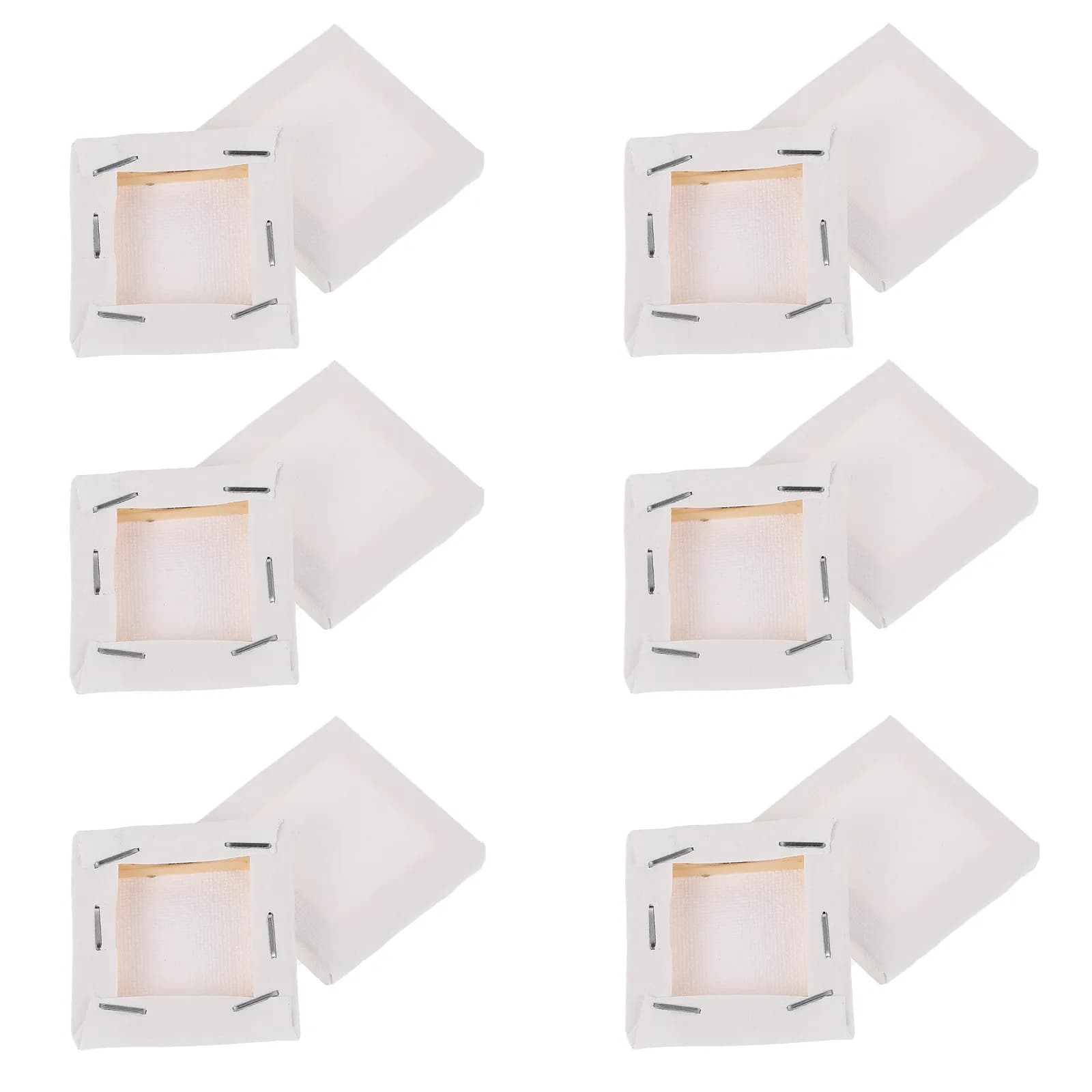 Mini Stretched Canvas Panels 5x5cm, 12-Pack