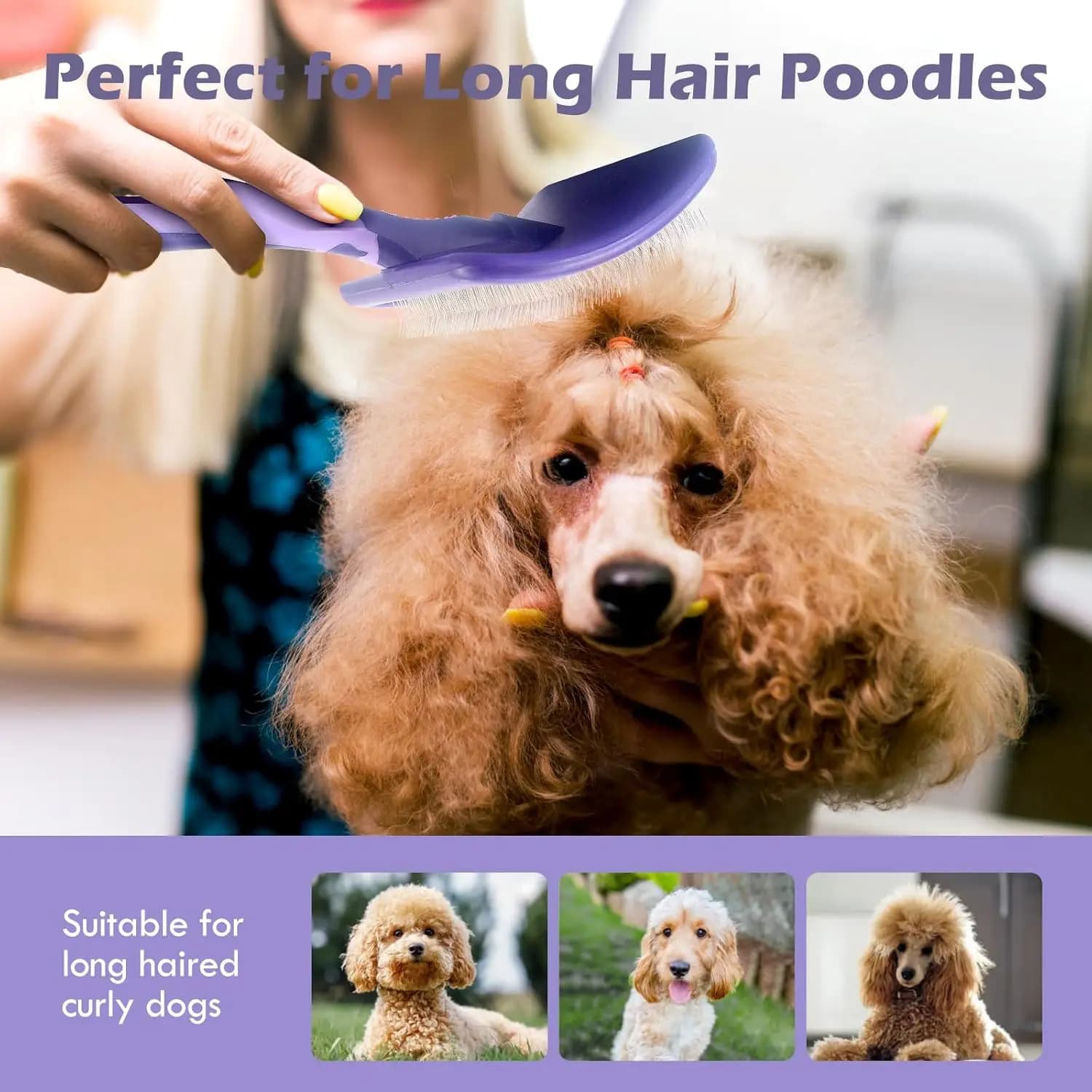 Dog Dematting and Detangle Brush