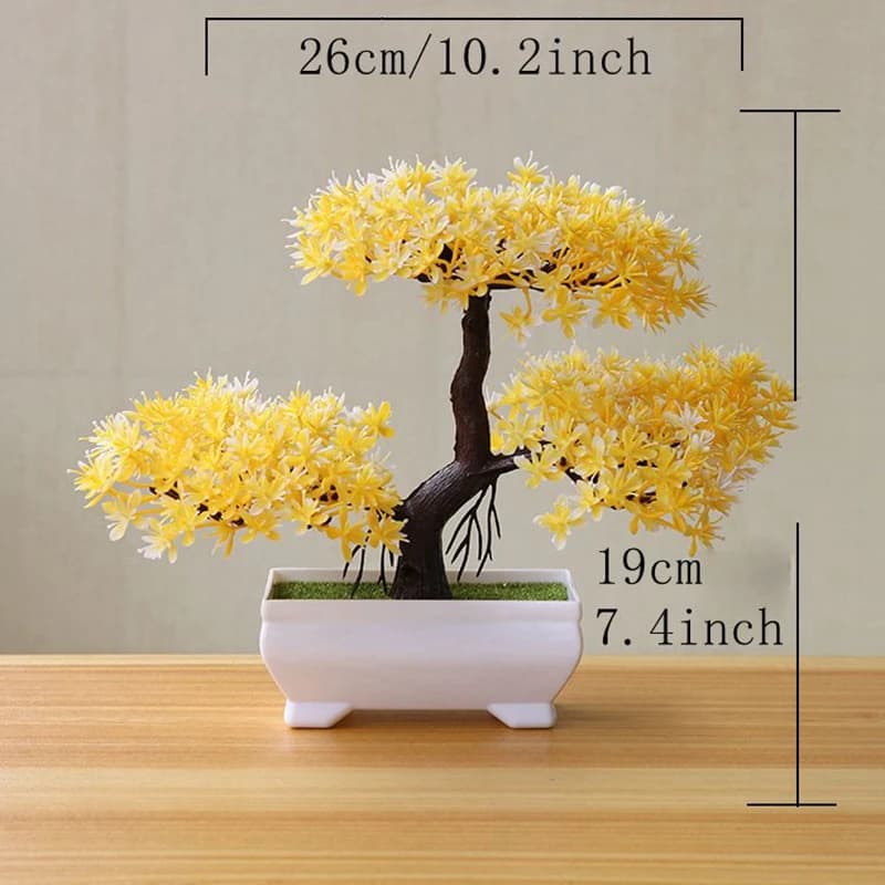 Artificial Bonsai Tree Plant Decoration