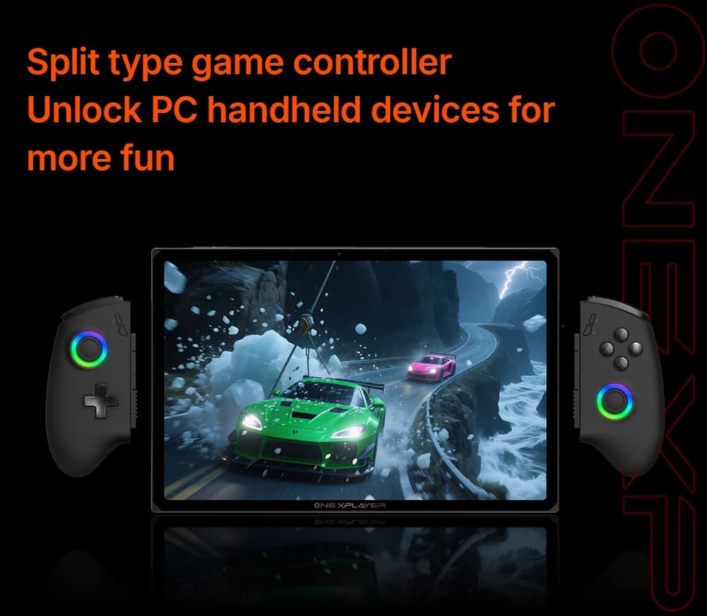 OneXPlayer Accessories Pack | Screen Protector + Joystick + Rubber Bump-defender + Charging Cable | Full Protection &