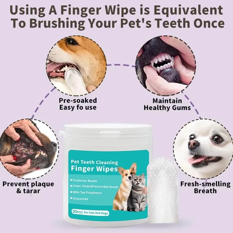 Pet Ear Cleaning Hand Towel Wipes Gentle Formula Suitable For Dogs And Cats Effectively Removes Earwax And Dirt Ieal For Dasly G