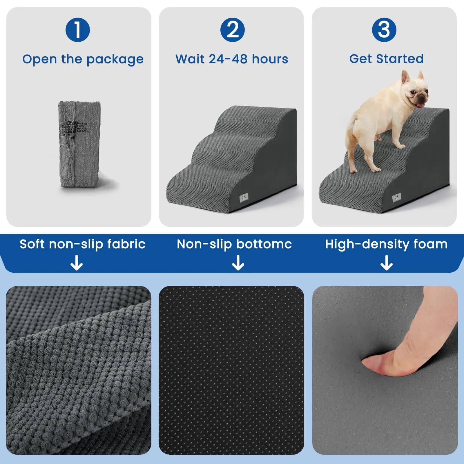 Dog Stairs for Small Dogs and Cats