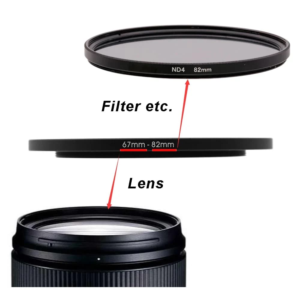 30.5mm Lens Filter Adapter Step-Up Ring