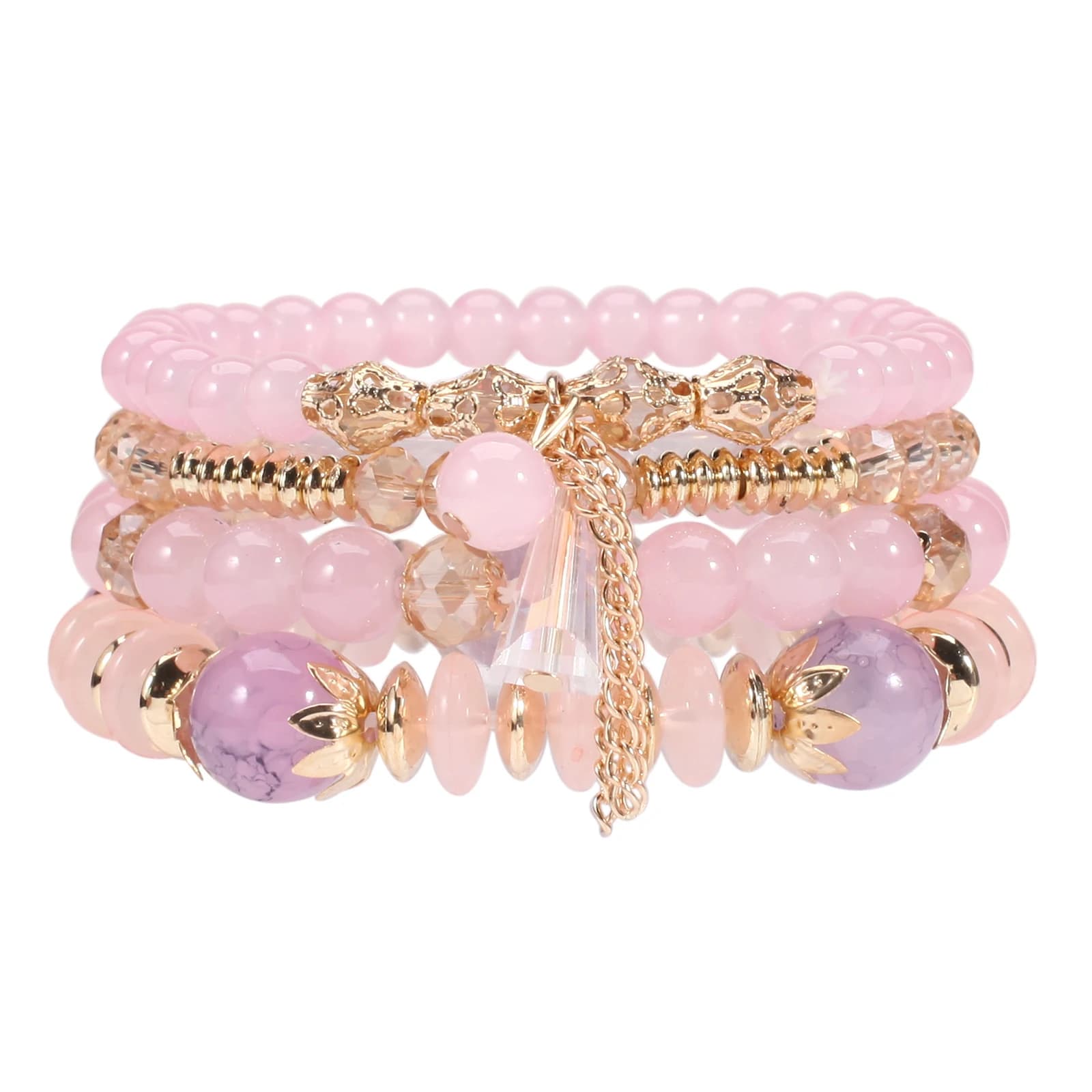 Bohemian Stackable Bead Bracelets
