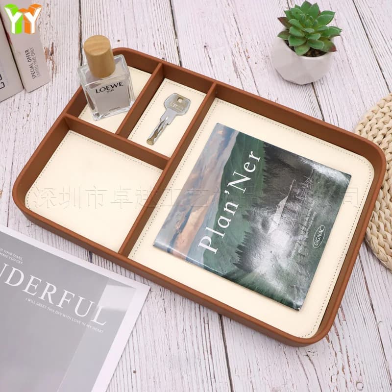 European Style Nightstand Organizer Tray