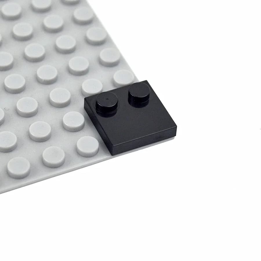 Building Block Plastic Tiles 2x2 Pieces