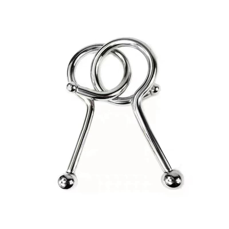 Metal Wire Brain Teasers Puzzle Set