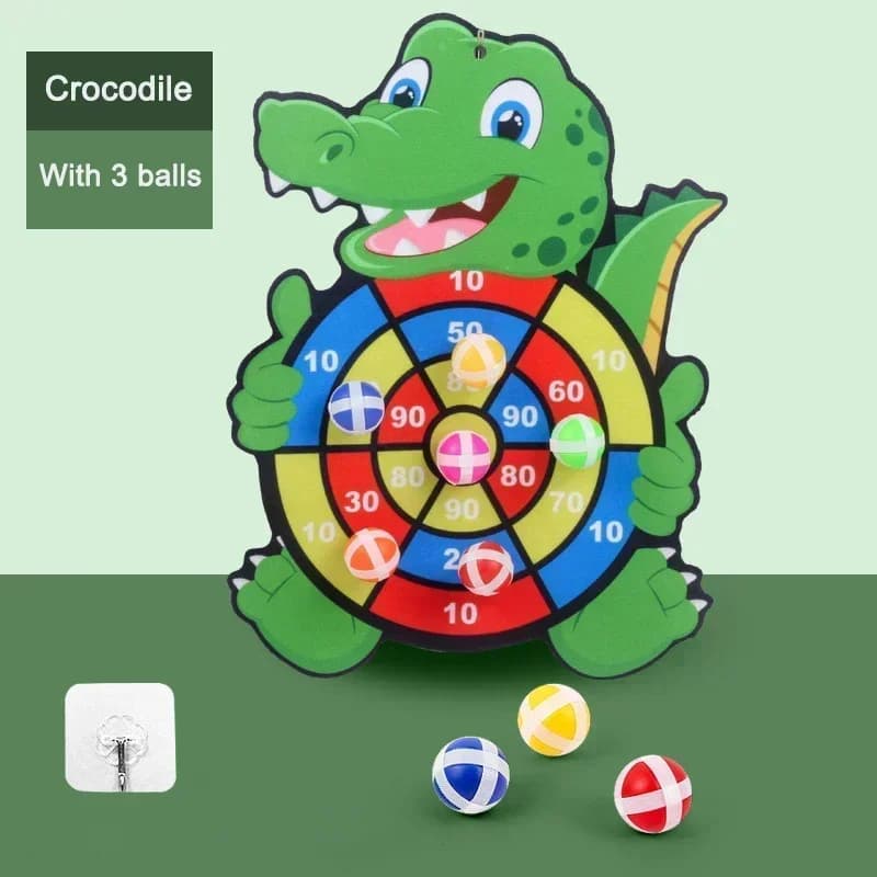 Sticky Ball Dart Board Game for Kids