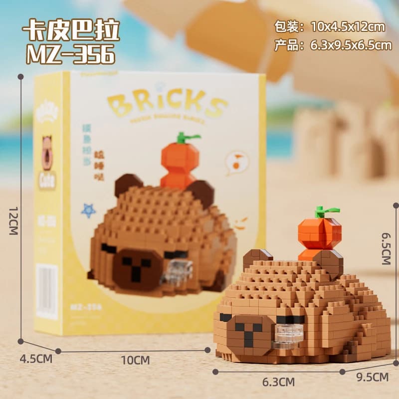 Animal and Food Building Brick Set