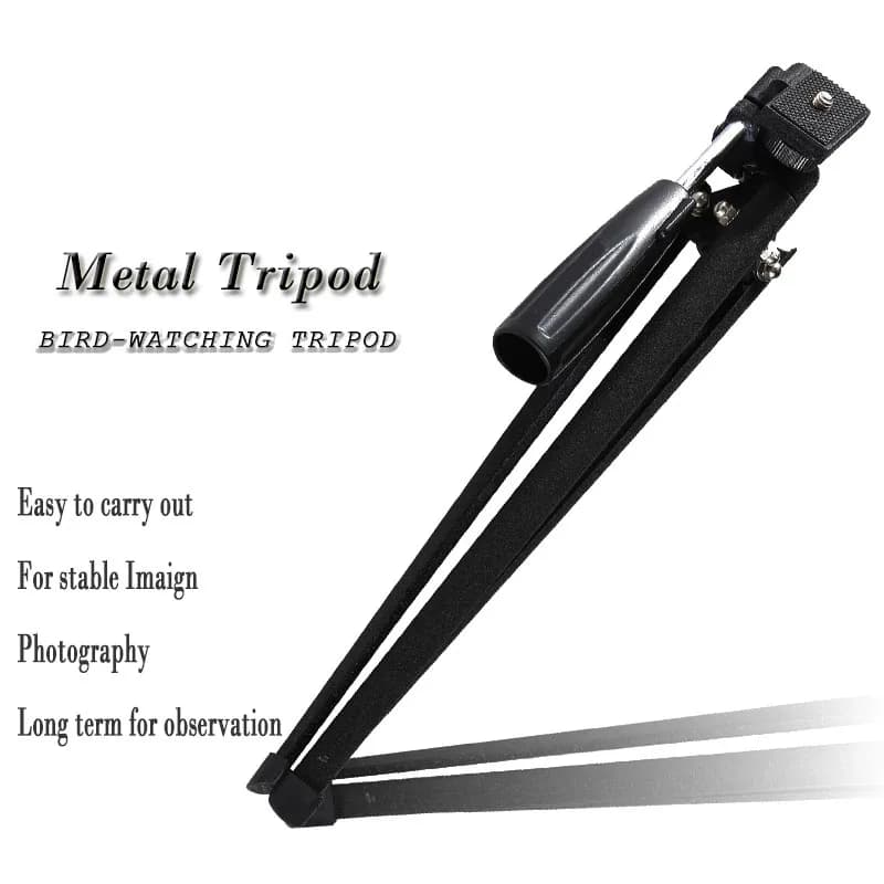 Metal Tripod with 1/4" Standard Interface