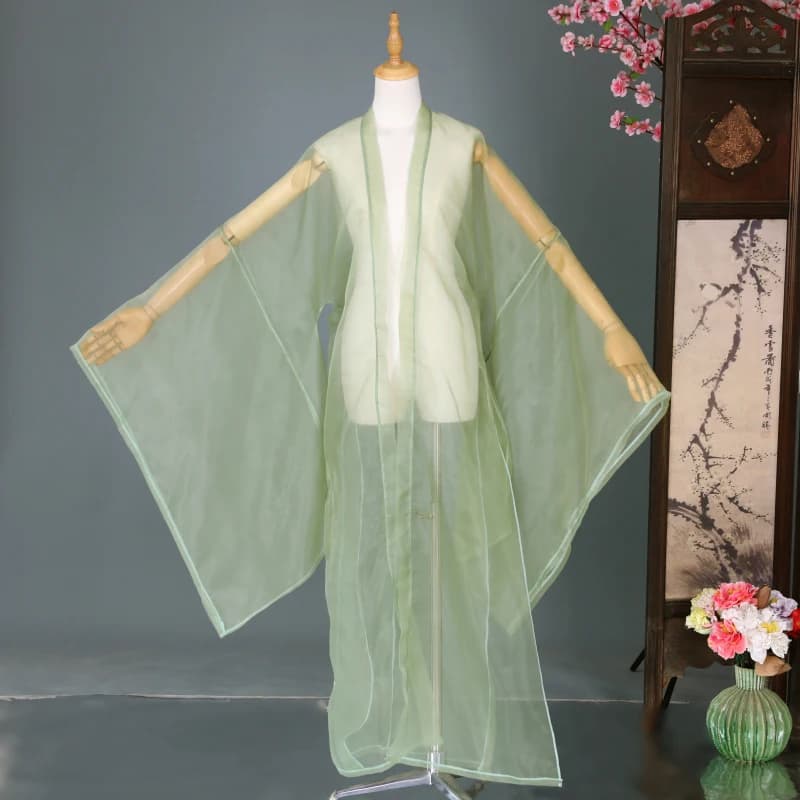 Women's Chiffon Hanfu Cloak Overcoat