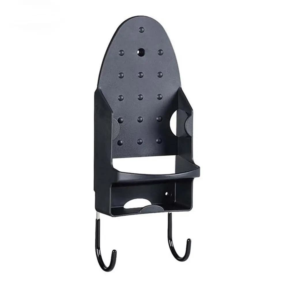 Wall-Mounted Iron Board Hanger and Storage Rack