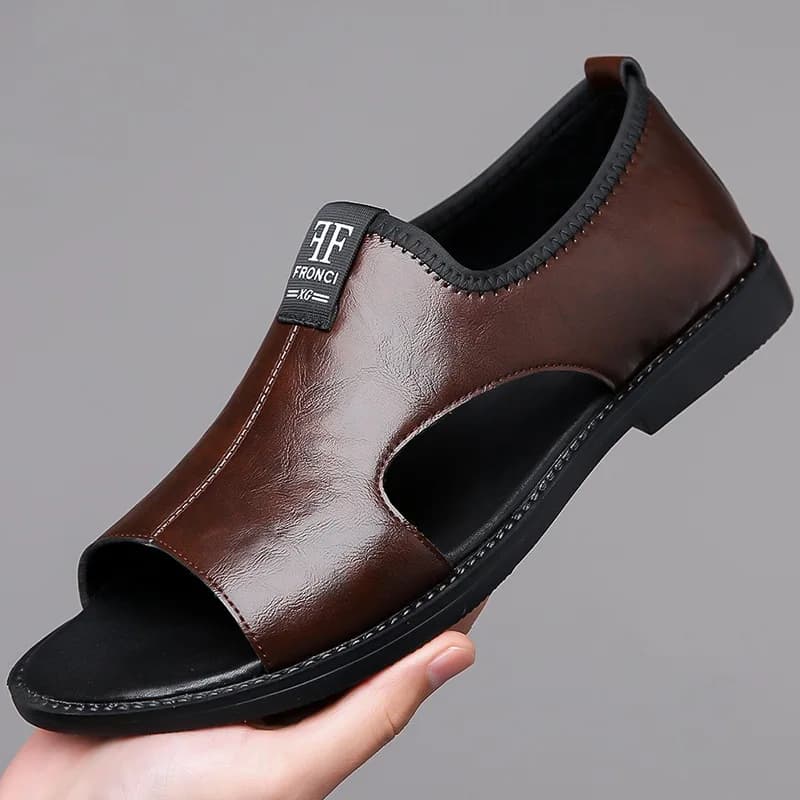 Men's Leather Casual Sandals