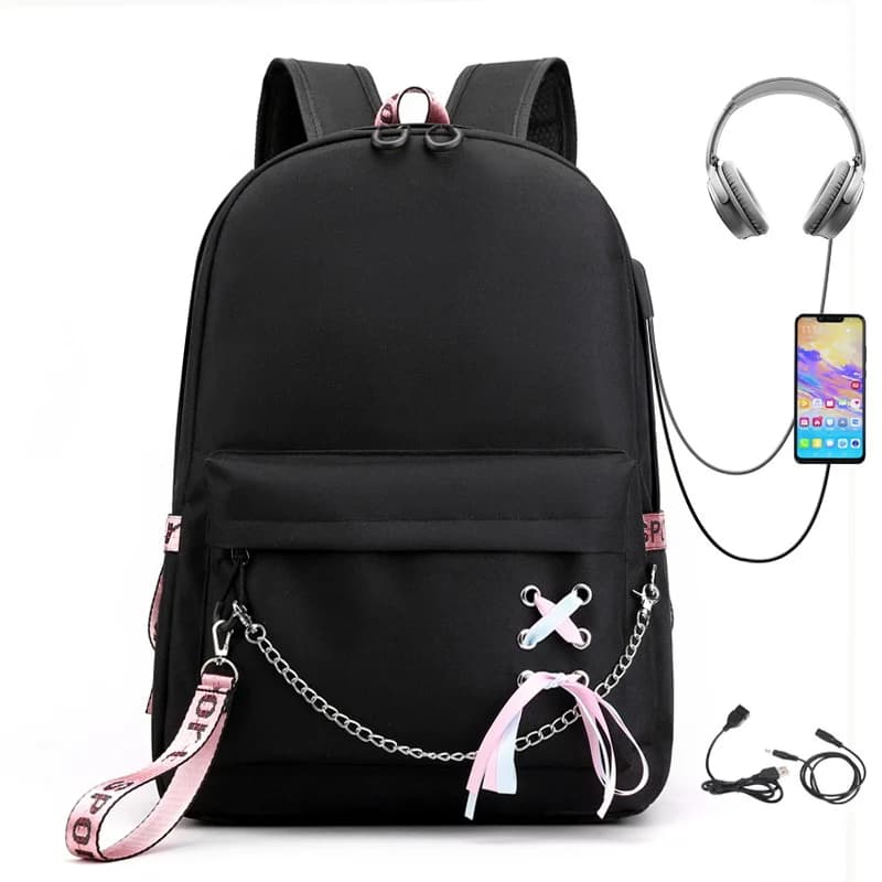 Laptop Backpack with USB Charging Port