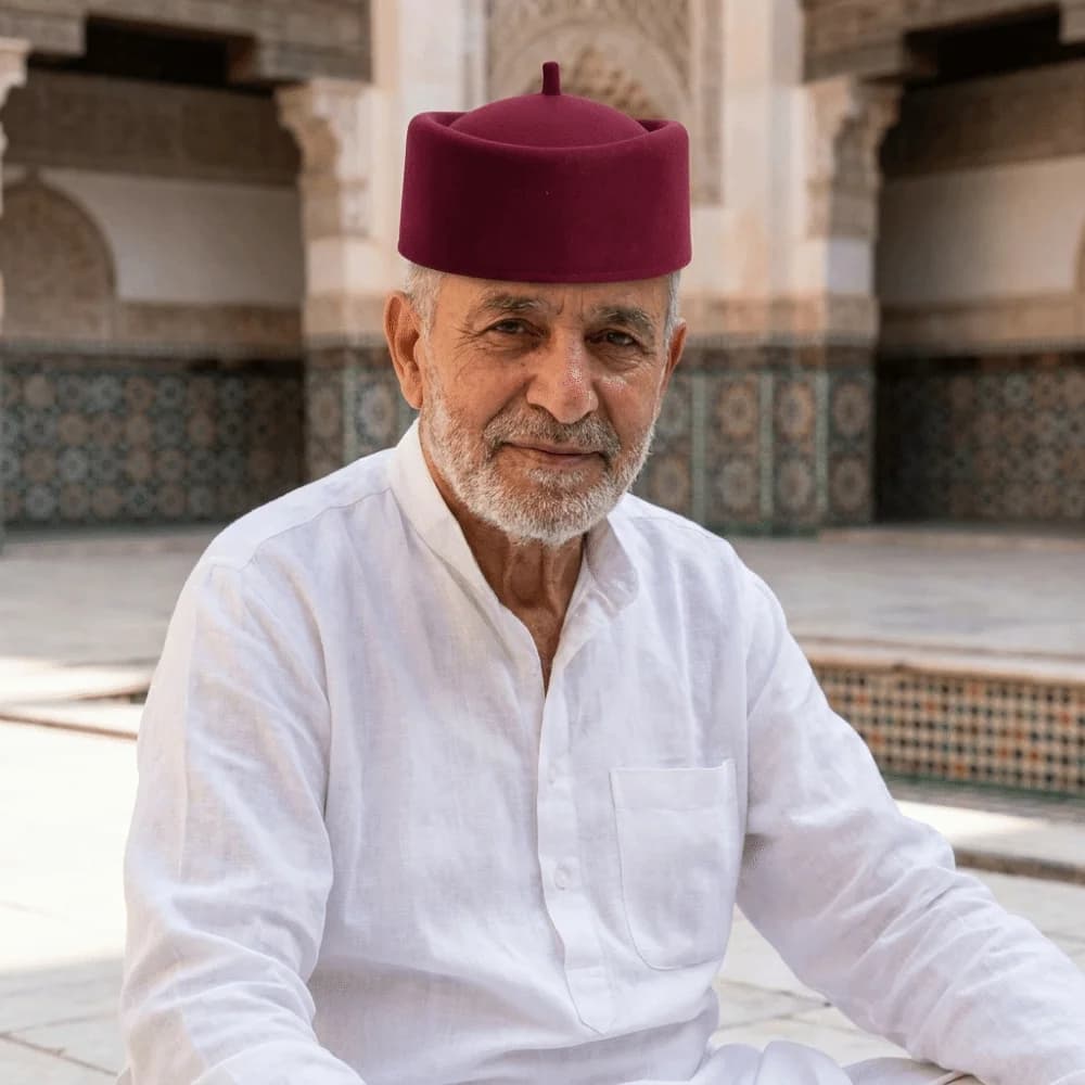 Traditional Ethnic Prayer Cap