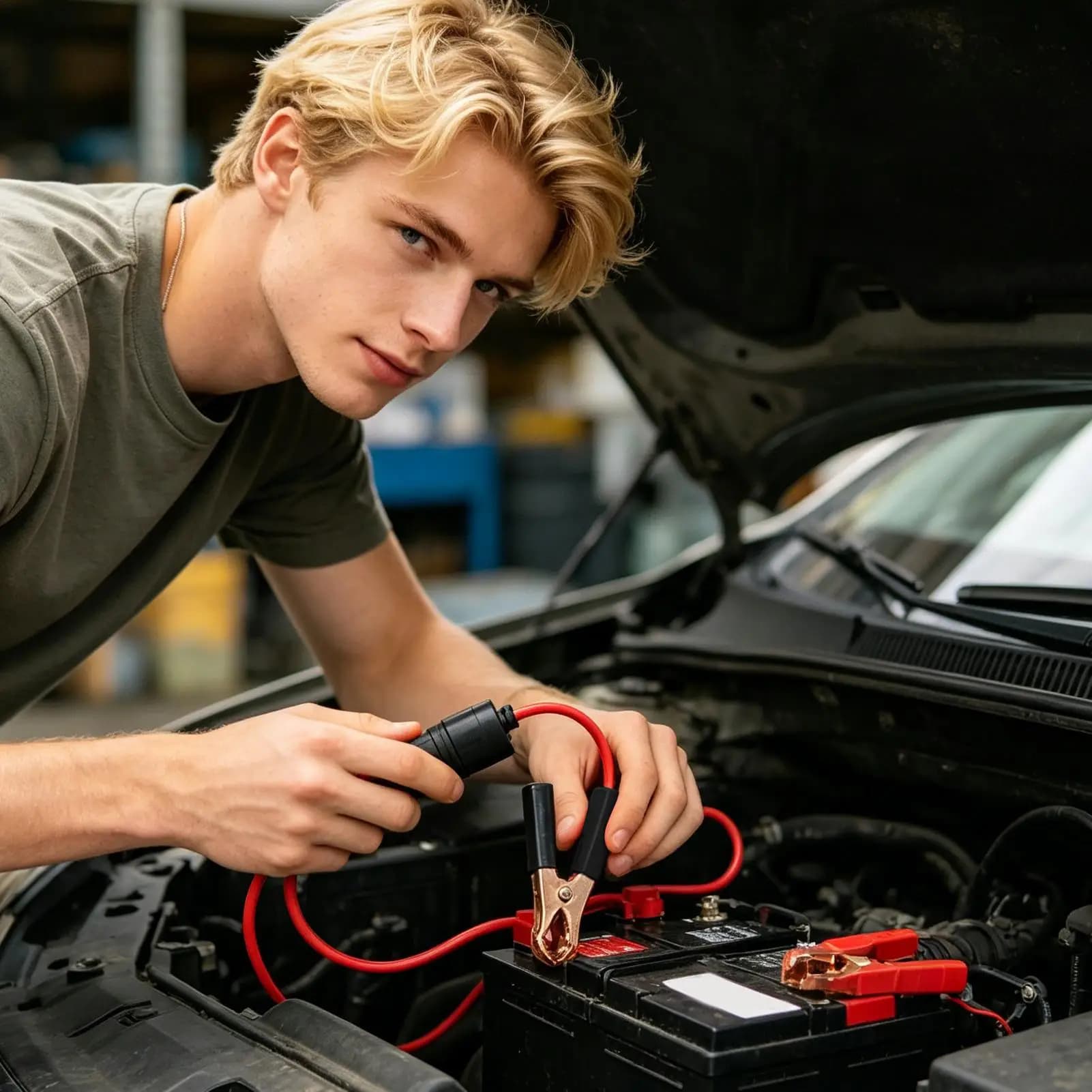 Battery Clip Adapter Cable for Vehicles
