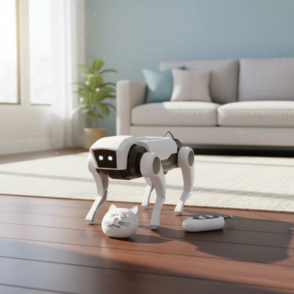 DIY Mechanical Dog Robot Assembly Toy